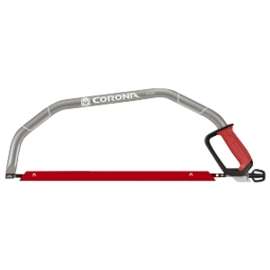 CORONA BS15060 Bow Saw, 24 in L Blade, Carbon Steel Blade, Steel Handle, Comfort Grip Handle