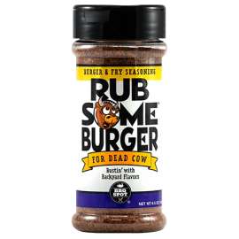 OLD WORLD SPICES & SEASONINGS OW85190 Rub Some Burger BBQ Rub, 6.5 oz