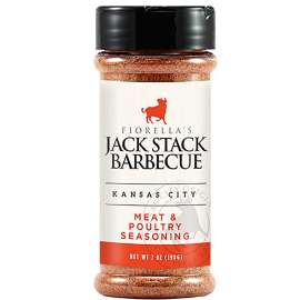 BBQ SPOT JK00105-6 Jack Stack Barbecue Meat and Poultry Rub, Meat, Poultry Flavor, 7 oz