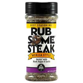 BBQ SPOT OW85330 Steak BBQ Seasoning, Garlic, Pepper Flavor, 5.6 oz
