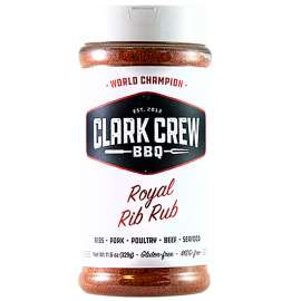 OLD WORLD SPICES & SEASONINGS Clark Crew CL00312 BBQ Royal Rib Rub, 11.6 oz