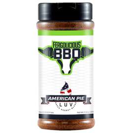 FERGOLICIOUS BBQ OW74225 BBQ Rub, American Pie LUV Flavor, 11.8 oz Bottle