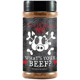 BBQ SPOT OW88400 Loot N' Booty Beef BBQ Rub, 14 oz Bottle