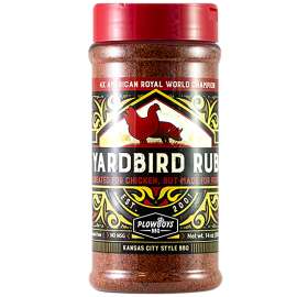 OLD WORLD SPICES & SEASONINGS PF02008 Yard Bird BBQ Rub, Heat, Sweet Flavor, 16 oz Jar