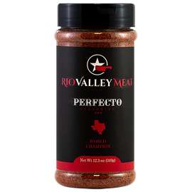 RIO VALLEY MEAT OW91005 BBQ Rub, Perfecto Flavor, 12.3 oz Bottle