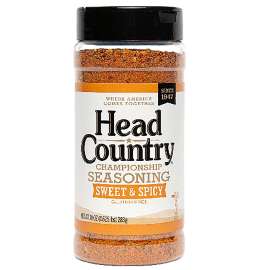 Head Country Championship Seasoning Series HC710 BBQ Seasoning, Sweet and Spicy Flavor, 10 oz