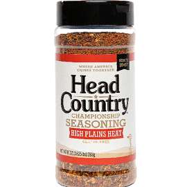 Head Country Championship Seasoning Series HC810 BBQ Seasoning, High Plains Heat Flavor, 10 oz