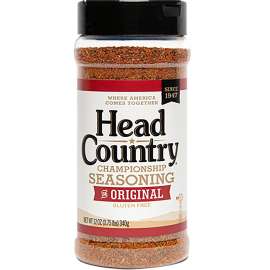 Head Country Championship Seasoning Series HC612 BBQ Seasoning, Original Flavor, 12 oz
