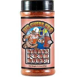 BBQ SPOT OW74510 Bad Ass Pork Boost Rub, 11.3 oz Bottle