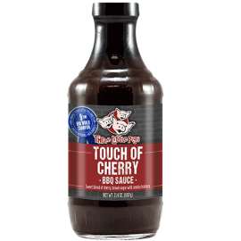 THREE LITTLE PIGS OW85507 BBQ Sauce, Touch of Cherry Flavor, 21.4 oz