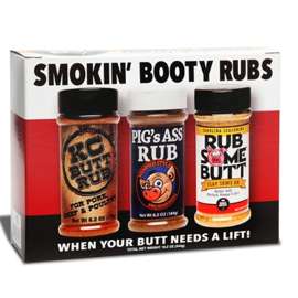 BBQ SPOT OW89051-16 Smokin Booty Rubs BBQ Rub Gift Pack, 24 oz Pack