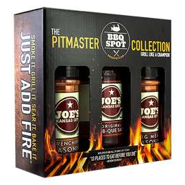 BBQ SPOT Pitmaster, Joe's Kansas City Series OW89072 BBQ Gift Pack, 3 lb