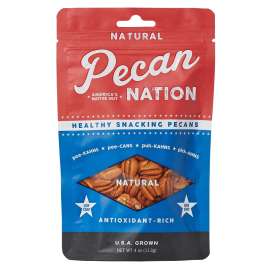 PECANS NATURAL 4OZ POUCH