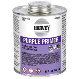 Harvey 019080-12 All-Purpose Professional-Grade Primer, Liquid, Purple, 32 oz Can
