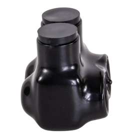 Polaris IT IT-1/0B Insulated Tap Connector, 1/0 to 14 AWG Wire, 2 -Pole, Plastisol Housing Material, Black