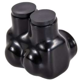 Polaris IT IT-3/0B Insulated Tap Connector, 3/0 to 6 AWG Wire, 2 -Pole, Plastisol Housing Material, Black