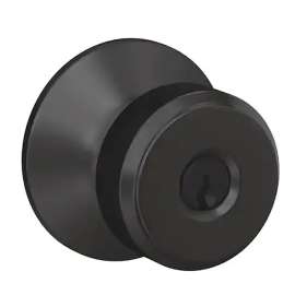 KNOB KEYED BOWERY MATTE BLACK