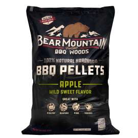 PELLET WOOD BBQ APPLE 20LB