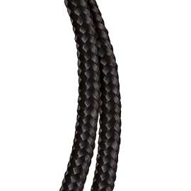 BARON 54020 Rope, 5/8 in Dia, 140 ft L, 325 lb Working Load, Polypropylene, Black