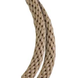 BARON 54031 Rope, 5/8 in Dia, 140 ft L, 325 lb Working Load, Polypropylene, Tan