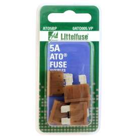 Littelfuse 0ATO005.VP Automotive Fuse, ATO, 32 V, 5 A, 1000 A Interrupt