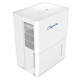 Comfort-Aire BHD-22A Dehumidifier, 2.2 A, 115 V, 250 W, 2-Speed, 22 pt/day Humidity Removal, 6.34 pt Tank