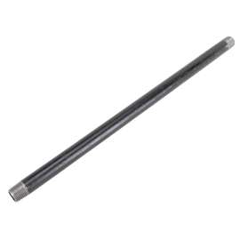 Prosource BN 1/2X18-S Pipe Nipple, 1/2 in, Male, Steel, SCH 40 Schedule, 18 in L