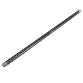 Prosource BN 1/2X24-S Pipe Nipple, 1/2 in, Male, Steel, SCH 40 Schedule, 24 in L