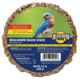 Audubon Park 13139 Wild Bird Food, Snack Stack, 9.5 oz