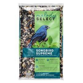 Morning Song Melody Select Series 14061 Wild Bird Food, Premium, Songbird Supreme Flavor, 4 lb Bag