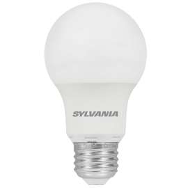 Sylvania 40221 LED Light Bulb, General Purpose, A19 Lamp, E26 Lamp Base, Natural White Light, 3000 K Color Temp