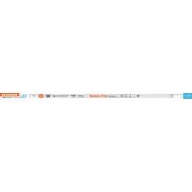 Sylvania 40484 LED Bulb, Linear, T8 Lamp, Frosted, 4100 K Color Temp