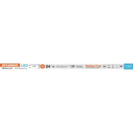 Sylvania 40486 LED Bulb, Linear, T8 Lamp, Frosted, 4100 K Color Temp