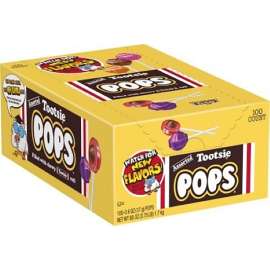 Tootsie Rolls 508 Lollipop, Assorted Flavor, 3.75 lb