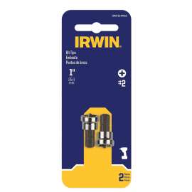 IRWIN IWAF21PRS2 Drywall Screwsetter, #2 Drive, Phillips Drive, 1/4 in Shank, Hex Shank, 1 in L, Steel