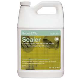 CUSTOM TileLab TLPSRA1-2 Grout and Tile Sealer, Liquid, Clear, 1 gal, Bottle