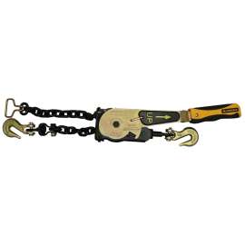 ANCRA 50140-11 EZ Load Binder, 6600 lb Working Load, Extra-Long Molded Grip Ratchet Handle, Steel, Blue/Yellow, Zinc