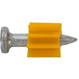 Powers 50022-PWR Powder Actuated Pin, 0.145 in Dia Shank, 3/4 in L, Steel/Plastic