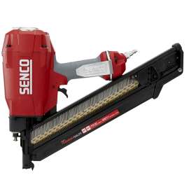 SENCO FN91T1 Paper Tape Framing Nailer, 80 Magazine, 34 deg Collation, Angled Strip Collation, 6.7 scfm Air