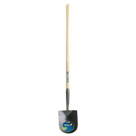 JACKSON J-450 1272800 Pony Caprock Irrigation Shovel, 9 in W Blade, Steel Blade, Hardwood Handle, Straight Handle