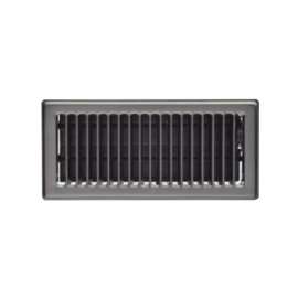 Imperial RG3313 Louvered Floor Register, 4-1/4 in L, 11-1/4 in W, Steel, Oil-Rubbed Bronze