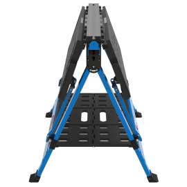 Kreg KWS1000 Workbench, 31-1/2 in OAW, 31-1/2 in OAH, 27-3/4 in OAD, 350 lb Capacity, Black/Blue, Polymer Tabletop