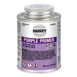 Harvey 019060-24 All-Purpose Professional-Grade Primer, Liquid, Purple, 8 oz Can