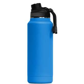 ORCA Hydra Series ORCHYD34AZ/AZ/BK Bottle, 34 Oz Capacity, 18/8 Stainless Steel/Copper, Azure, Powder-Coated