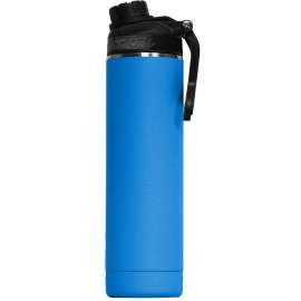 ORCA Hydra Series ORCHYD22AZ/AZ/BK Bottle, 22 Oz Capacity, 18/8 Stainless Steel/Copper, Azure, Powder-Coated