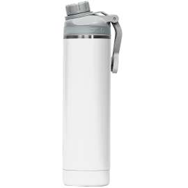 ORCA Hydra Series ORCHYD22PE/WH/GY Bottle, 22 Oz Capacity, 18/8 Stainless Steel/Copper, Pearl/White, Powder-Coated