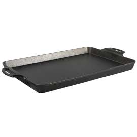 Lodge BW15BP Baking Pan, 19.06 in OAL, Iron, Black