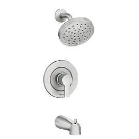 FAUCT TUB/SHW RINZA BRSH NIC1H