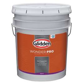 Glidden Wonder-Pro GLWP31 Series GLWP31WB/05 Paint, Eggshell, Pastel Base/White, 5 gal