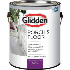 PAINT I/E PORCH FLR SAT WHT GA